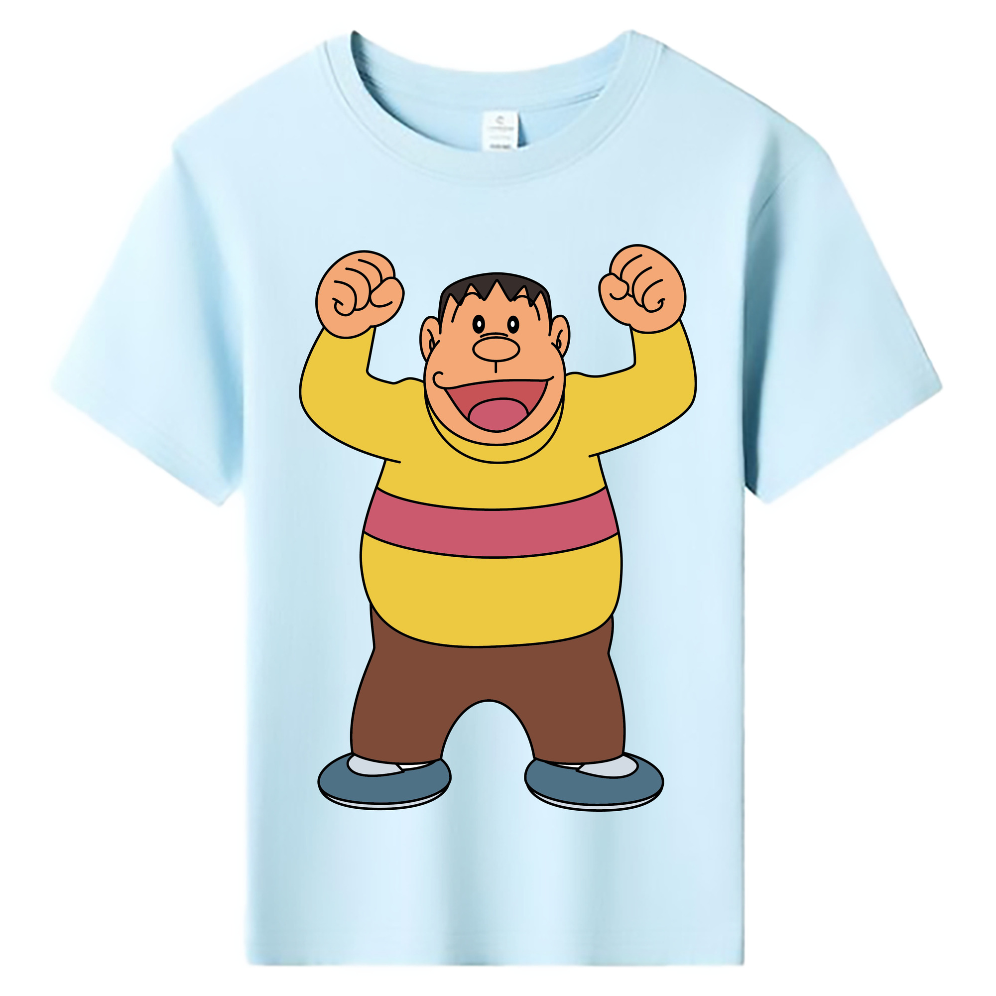 （画像用） ドラえもん 剛田武 Doraemon Gouta Takeshi 綿100％キッズTシャツ（フロントプリント）